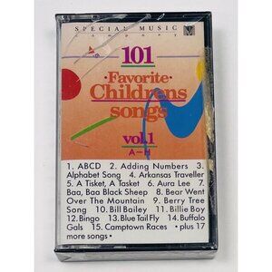 101 Favorite Childrens Songs Volume 1 A-H Special Music Company NEW Sealed FLAW